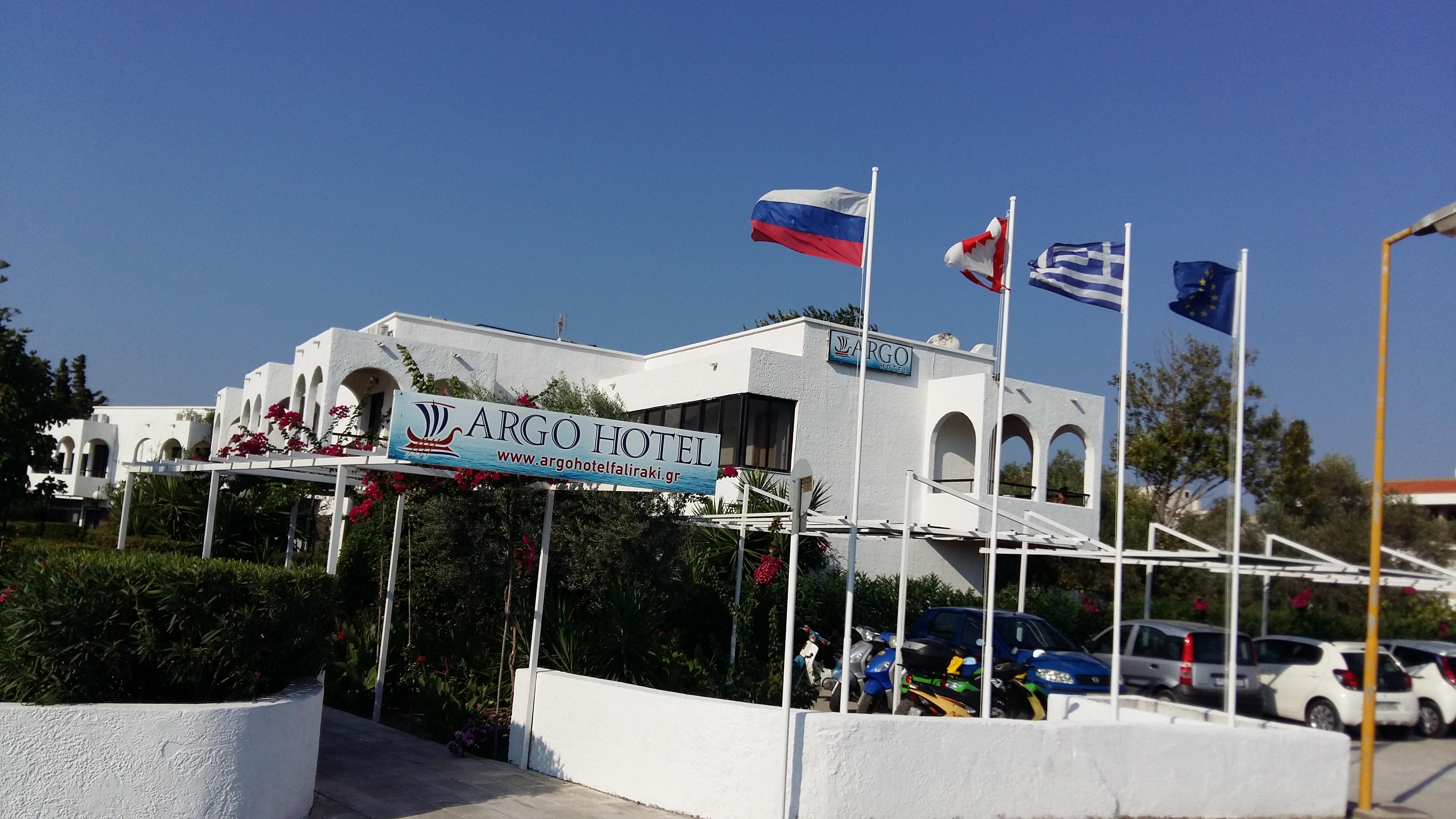 Argo Hotel Faliraki Exterior foto